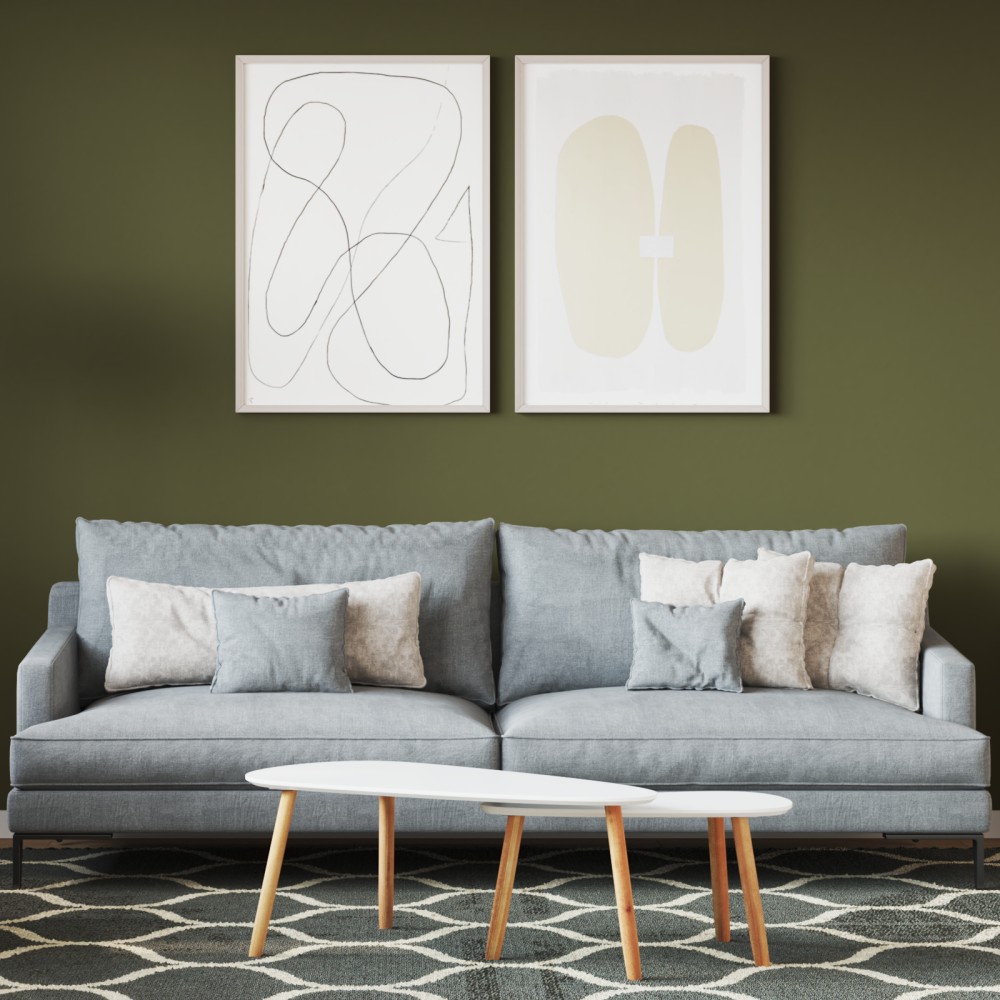 vidaXL Vopsea de perete Verde 16,5 x 16,5 x 16 cm Print pe perete