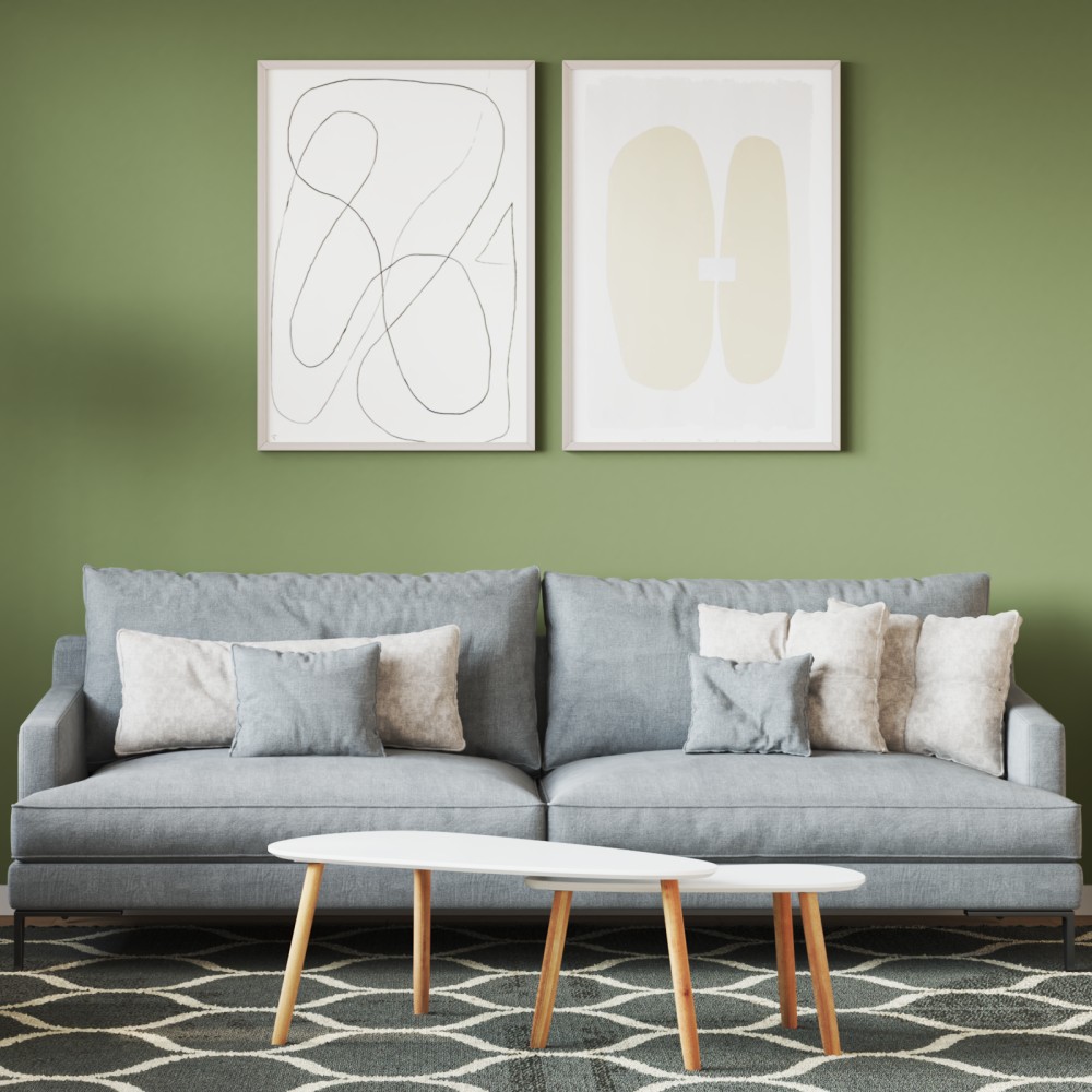 vidaXL Vopsea de perete Verde 16,5 x 16,5 x 16 cm Print pe perete