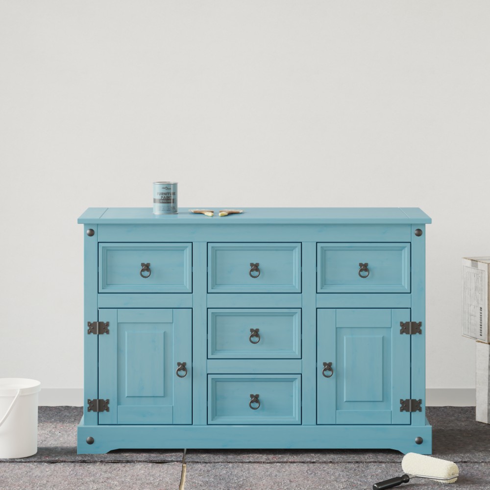 vidaXL Vopsea pentru mobilă Verde 10 x 10 x 12 cm Print pe perete