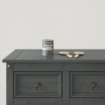 vidaXL Vopsea pentru mobilă Gri 10 x 10 x 12 cm Print pe perete