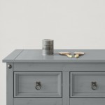 vidaXL Vopsea pentru mobilă Gri 10 x 10 x 12 cm Print pe perete