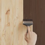 vidaXL Vopsea pentru lemn Maro 16,5 x 16,5 x 16 cm Print pe perete