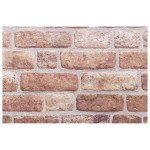 vidaXL Panouri de perete 3D, 10 buc., maro, 100x50 cm, EPS vidaXL Panouri de perete 3D, 10 buc., maro, 100x50 cm, EPS