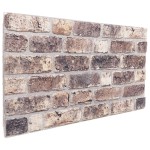 vidaXL Panouri de perete 3D, 10 buc., maro închis, 100x50 cm, EPS vidaXL Panouri de perete 3D, 10 buc., maro închis, 100x50 cm, EPS