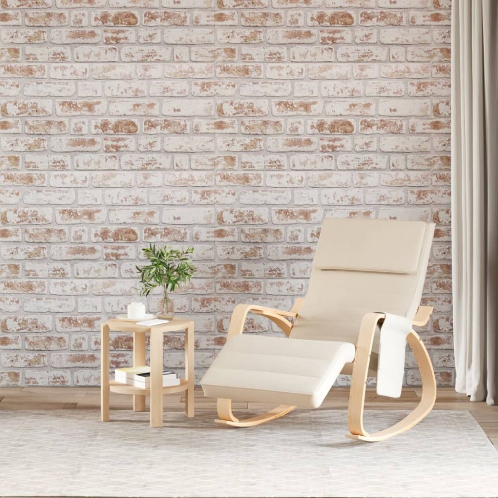 vidaXL Panouri de perete 3D, 10 buc., roșu și alb, 100x50 cm, EPS