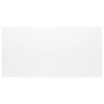 vidaXL Panouri de perete 3D, 10 buc., roșu și alb, 100x50 cm, EPS