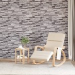 vidaXL Panouri de perete 3D, 10 buc., gri deschis, 100x50 cm, EPS