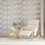 vidaXL Panouri de perete 3D, 14 buc., gri deschis, 100x25 cm, EPS