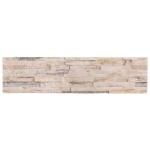 vidaXL Panouri de perete 3D, 14 buc., alb și roșu, 100x25 cm, EPS vidaXL Panouri de perete 3D, 14 buc., alb și roșu, 100x25 cm, EPS