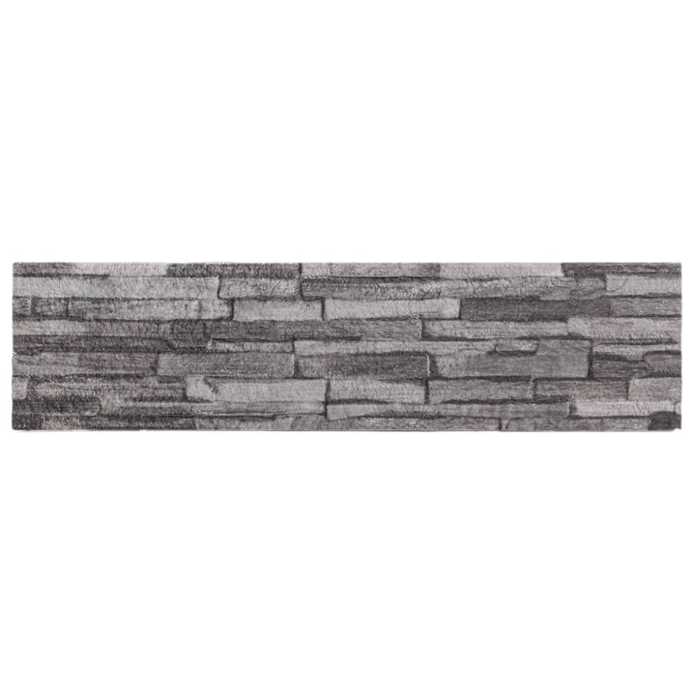 vidaXL Panouri de perete 3D, 14 buc., antracit, 100x25 cm, EPS
