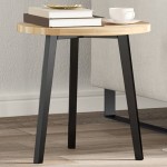 vidaXL Blat de masă rotund, Ø40x2 cm, lemn masiv de acacia vidaXL Blat de masă rotund, Ø40x2 cm, lemn masiv de acacia
