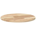 vidaXL Blat de masă rotund, Ø50x2 cm, lemn masiv de acacia