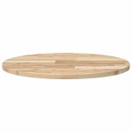 vidaXL Blat de masă rotund, Ø60x2 cm, lemn masiv de acacia vidaXL Blat de masă rotund, Ø60x2 cm, lemn masiv de acacia