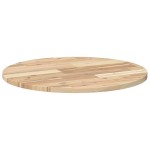 vidaXL Blat de masă rotund, Ø60x2 cm, lemn masiv de acacia vidaXL Blat de masă rotund, Ø60x2 cm, lemn masiv de acacia