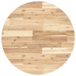 vidaXL Blat de masă rotund, Ø70x2 cm, lemn masiv de acacia vidaXL Blat de masă rotund, Ø70x2 cm, lemn masiv de acacia