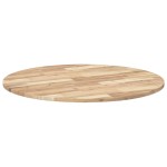 vidaXL Blat de masă rotund, Ø90x2 cm, lemn masiv de acacia vidaXL Blat de masă rotund, Ø90x2 cm, lemn masiv de acacia