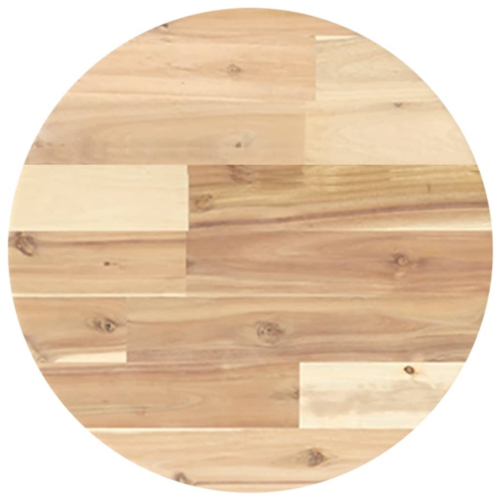 vidaXL Blat de masă rotund, Ø40x4 cm, lemn masiv de acacia