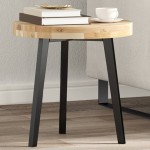 vidaXL Blat de masă rotund, Ø40x4 cm, lemn masiv de acacia vidaXL Blat de masă rotund, Ø40x4 cm, lemn masiv de acacia