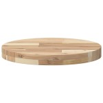 vidaXL Blat de masă rotund, Ø40x4 cm, lemn masiv de acacia vidaXL Blat de masă rotund, Ø40x4 cm, lemn masiv de acacia