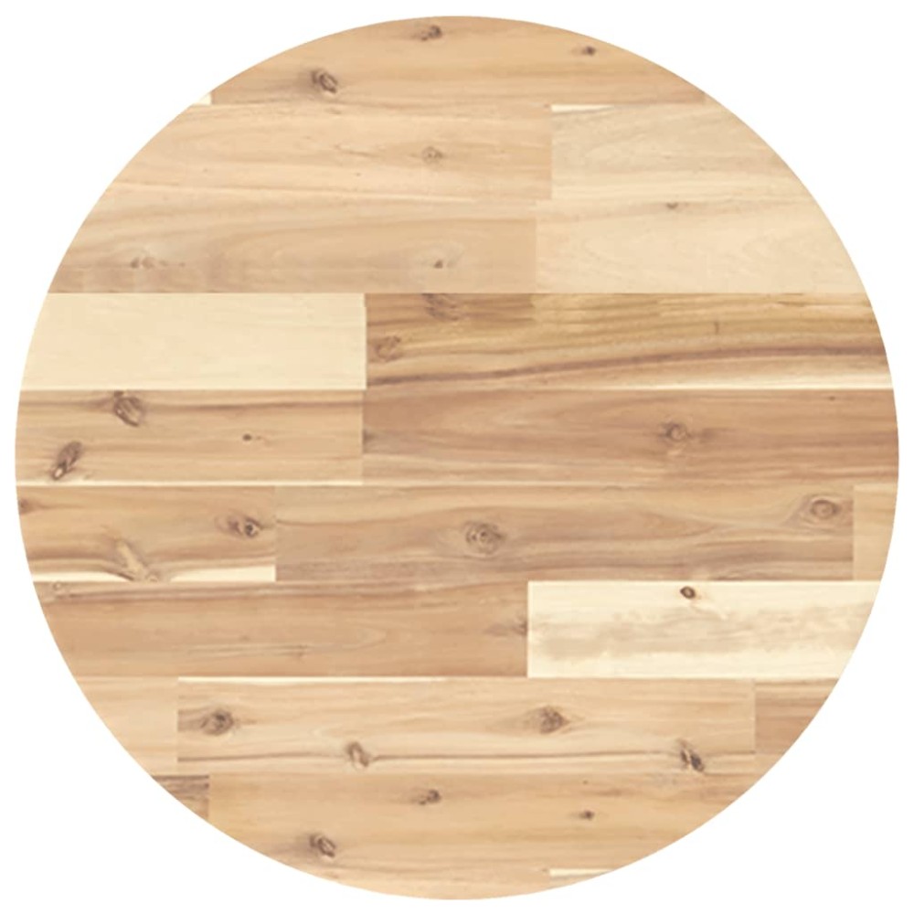 vidaXL Blat de masă rotund, Ø50x4 cm, lemn masiv de acacia