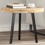 vidaXL Blat de masă rotund, Ø50x4 cm, lemn masiv de acacia vidaXL Blat de masă rotund, Ø50x4 cm, lemn masiv de acacia