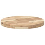vidaXL Blat de masă rotund, Ø50x4 cm, lemn masiv de acacia vidaXL Blat de masă rotund, Ø50x4 cm, lemn masiv de acacia