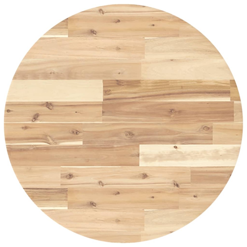 vidaXL Blat de masă rotund, Ø60x4 cm, lemn masiv de acacia
