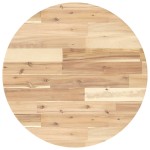 vidaXL Blat de masă rotund, Ø60x4 cm, lemn masiv de acacia vidaXL Blat de masă rotund, Ø60x4 cm, lemn masiv de acacia