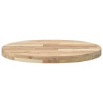 vidaXL Blat de masă rotund, Ø60x4 cm, lemn masiv de acacia vidaXL Blat de masă rotund, Ø60x4 cm, lemn masiv de acacia