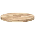 vidaXL Blat de masă rotund, Ø60x4 cm, lemn masiv de acacia vidaXL Blat de masă rotund, Ø60x4 cm, lemn masiv de acacia