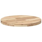 vidaXL Blat de masă rotund, Ø60x4 cm, lemn masiv de acacia vidaXL Blat de masă rotund, Ø60x4 cm, lemn masiv de acacia