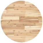 vidaXL Blat de masă rotund, Ø70x4 cm, lemn masiv de acacia vidaXL Blat de masă rotund, Ø70x4 cm, lemn masiv de acacia