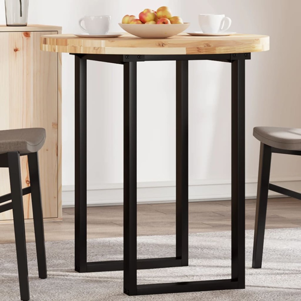 vidaXL Blat de masă rotund, Ø70x4 cm, lemn masiv de acacia
