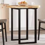 vidaXL Blat de masă rotund, Ø70x4 cm, lemn masiv de acacia vidaXL Blat de masă rotund, Ø70x4 cm, lemn masiv de acacia