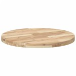 vidaXL Blat de masă rotund, Ø70x4 cm, lemn masiv de acacia vidaXL Blat de masă rotund, Ø70x4 cm, lemn masiv de acacia