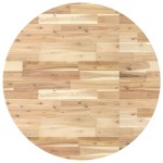 vidaXL Blat de masă rotund, Ø90x4 cm, lemn masiv de acacia vidaXL Blat de masă rotund, Ø90x4 cm, lemn masiv de acacia