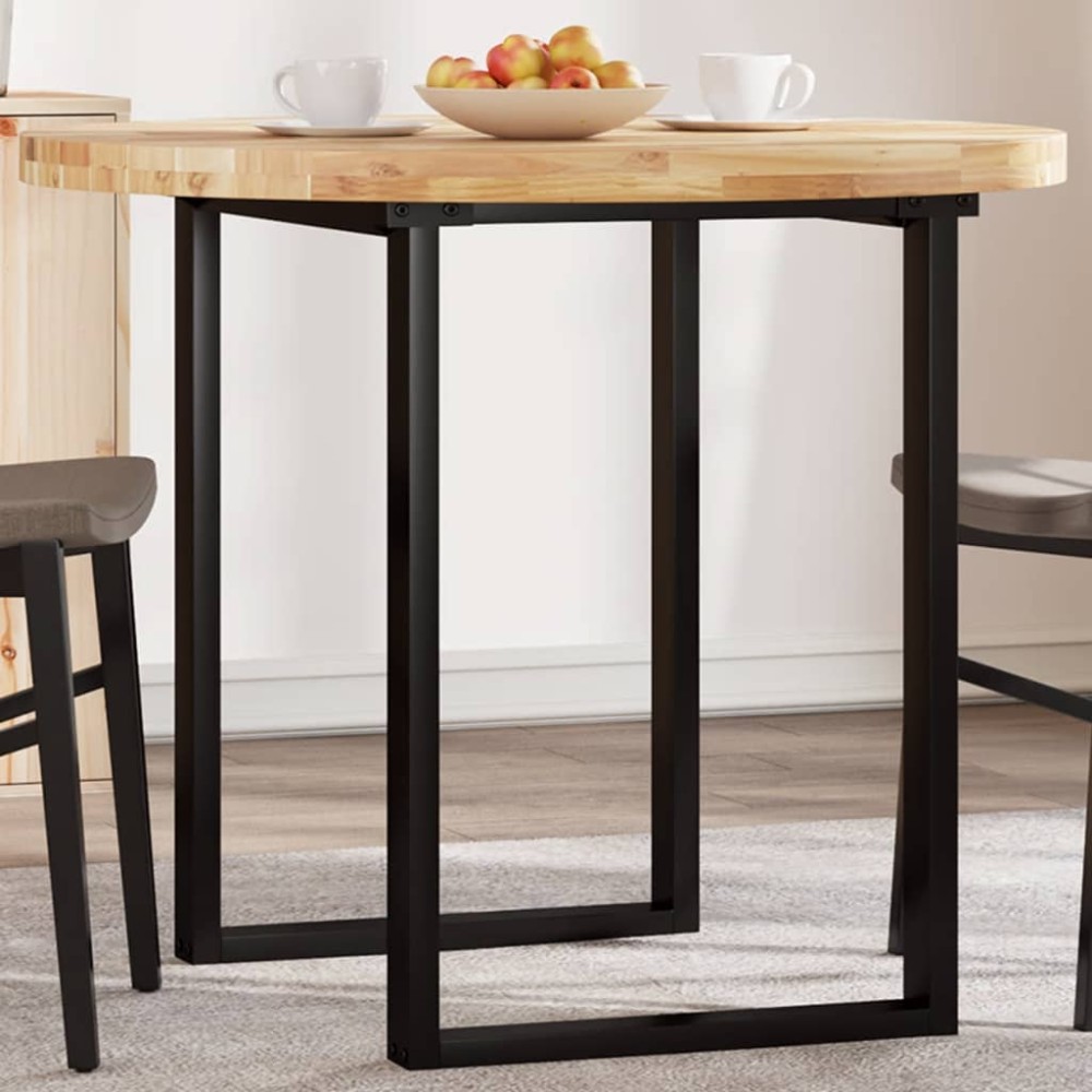 vidaXL Blat de masă rotund, Ø90x4 cm, lemn masiv de acacia