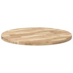 vidaXL Blat de masă rotund, Ø90x4 cm, lemn masiv de acacia vidaXL Blat de masă rotund, Ø90x4 cm, lemn masiv de acacia