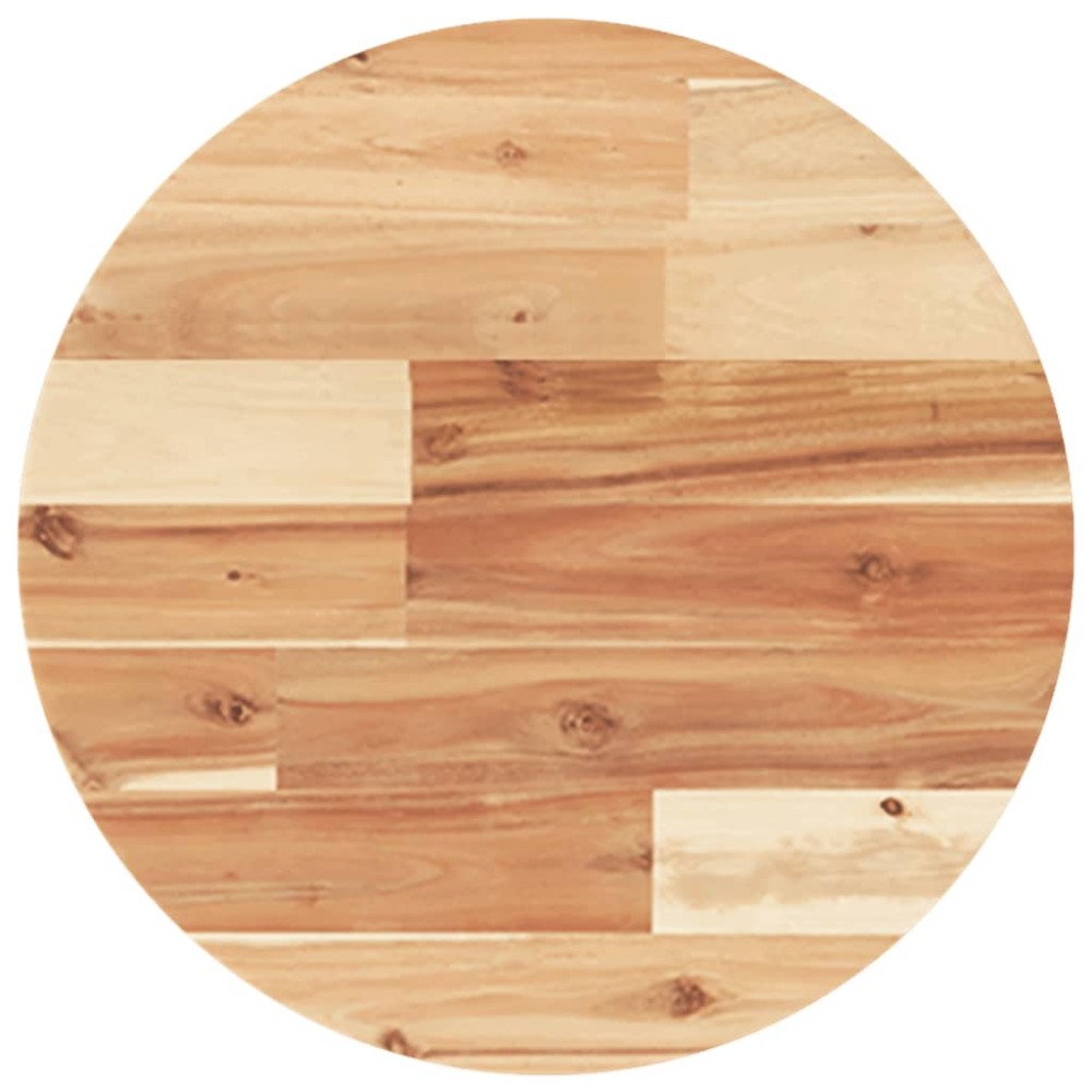 vidaXL Blat de masă rotund, Ø40x2 cm, lemn masiv de acacia