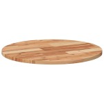 vidaXL Blat de masă rotund, Ø60x2 cm, lemn masiv de acacia