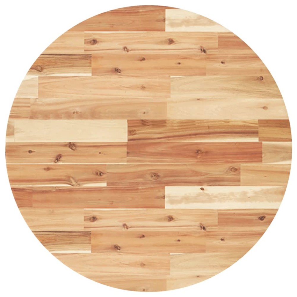 vidaXL Blat de masă rotund, Ø70x2 cm, lemn masiv de acacia