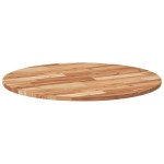 vidaXL Blat de masă rotund, Ø80x2 cm, lemn masiv de acacia vidaXL Blat de masă rotund, Ø80x2 cm, lemn masiv de acacia