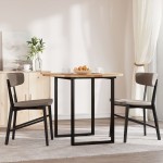 vidaXL Blat de masă rotund, Ø90x2 cm, lemn masiv de acacia vidaXL Blat de masă rotund, Ø90x2 cm, lemn masiv de acacia