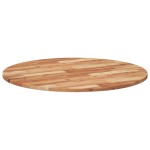 vidaXL Blat de masă rotund, Ø90x2 cm, lemn masiv de acacia vidaXL Blat de masă rotund, Ø90x2 cm, lemn masiv de acacia