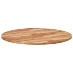 vidaXL Blat de masă rotund, Ø90x2 cm, lemn masiv de acacia vidaXL Blat de masă rotund, Ø90x2 cm, lemn masiv de acacia