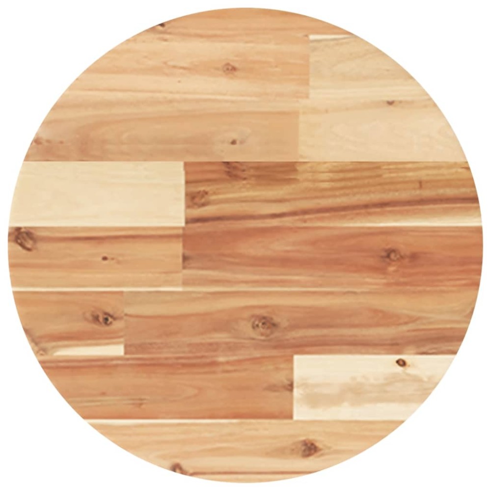 vidaXL Blat de masă rotund, Ø40x4 cm, lemn masiv de acacia
