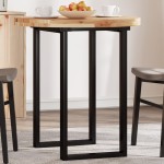vidaXL Blat de masă rotund, Ø70x4 cm, lemn masiv de acacia vidaXL Blat de masă rotund, Ø70x4 cm, lemn masiv de acacia