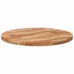 vidaXL Blat de masă rotund, Ø90x4 cm, lemn masiv de acacia vidaXL Blat de masă rotund, Ø90x4 cm, lemn masiv de acacia