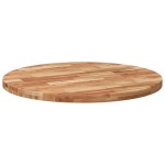 vidaXL Blat de masă rotund, Ø90x4 cm, lemn masiv de acacia vidaXL Blat de masă rotund, Ø90x4 cm, lemn masiv de acacia