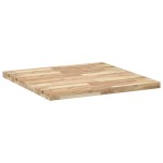 vidaXL Blat de masă pătrat, 80x80x4 cm, lemn masiv de acacia